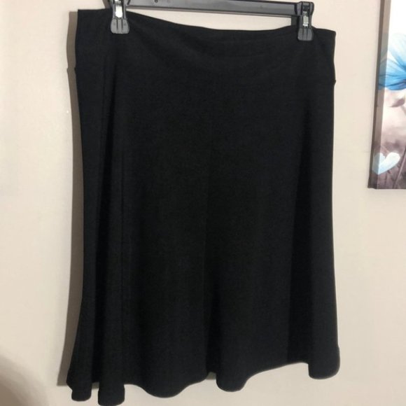 Brenda Beddome Black Skater/Gathered Style Skirt - Picture 7 of 7